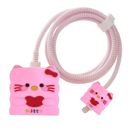 Image of AUGEN Cartoon Design Protective Case for Adapter Charger