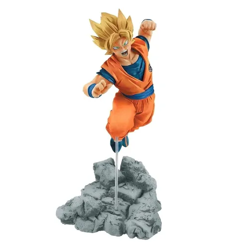 Image of AUGEN Goku Action Figure Limited Edition for Car Dashboard, Decoration, Cake