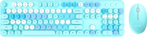 Image of Aula AC306 Wireless Full-Size Keyboard & Mouse
