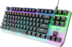 Aula F2067 TKL Mechanical Gaming Keyboard (Red Switch, 87 Keys)