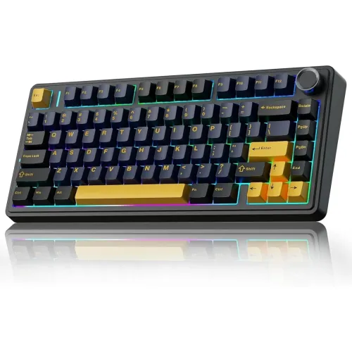 Image of AULA F75 75% Wireless PBT Keycaps Mechanical Keyboard