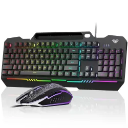 Aula T102 Gaming Keyboard and Mouse Combo for Windows PC Gamers