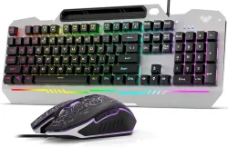Aula T102 Wired USB Standard Gaming Keyboard Compatible with Desktop