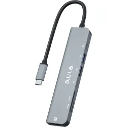 Aula UC-902 7-in-1 USB Hub Adapter