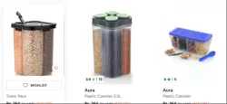 Aura Plastic Storage Box Upto 82% Discount