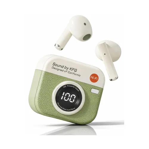 Image of Aura TWS Earbuds Digital Display 36H Playtime