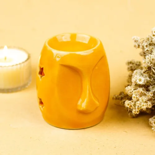 Image of AuraDecor Handcrafted Ceramic Oil Burner