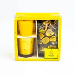 AuraDecor Premium Votive Candle Gift Set for Home Decor