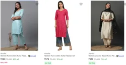 Aurelia Womens Ethnic Sets Upto 80% Discount