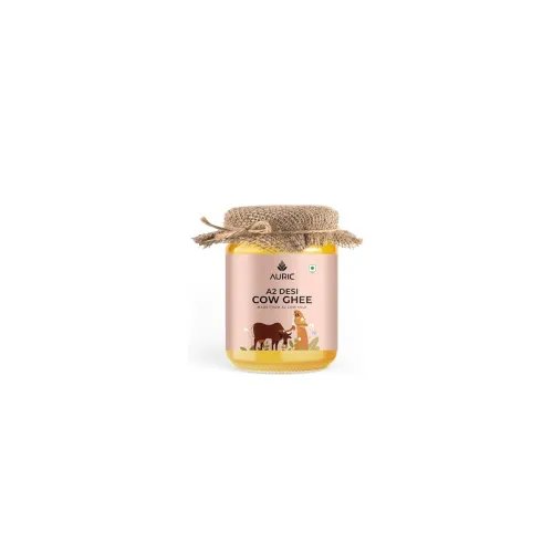 Image of Auric A2 Bilona Desi Cow Ghee 500ml 