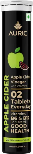 Image of Auric Apple Cider Vinegar & Vitamins – 20 Effervescent Tablets