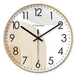 Auromin Clock for Living Room Stylish 