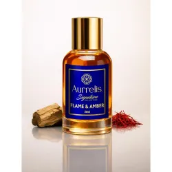 Aurrelis Signature Flame & Amber Extrait De Perfume for Men, 50ml