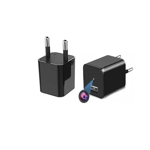 Image of AUSHA ® Wired, Wireless Adapter Smart Camera for Home Security with Night Vision and Full HD Recording (Black)