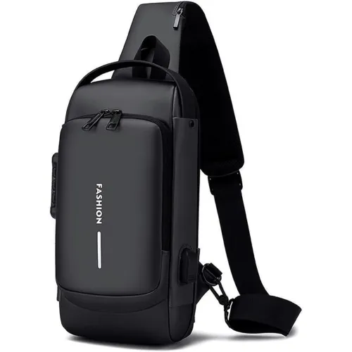 Image of Auslese® Sling Backpack with USB Charging Port