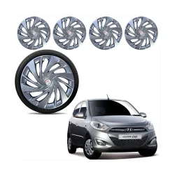 Auto Pearl 13 Inch Wheel Cover Set Silver