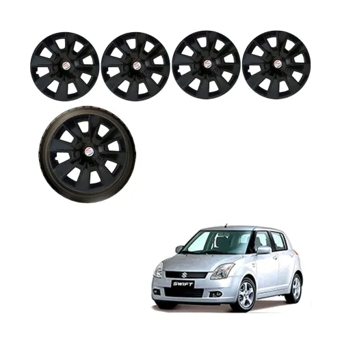 Image of Auto Pearl - Premium 14\' inch | Set of 4 Pcs | Press Type Hubcap Wheel Cover Replacements for OEM Steel Wheels ABS with