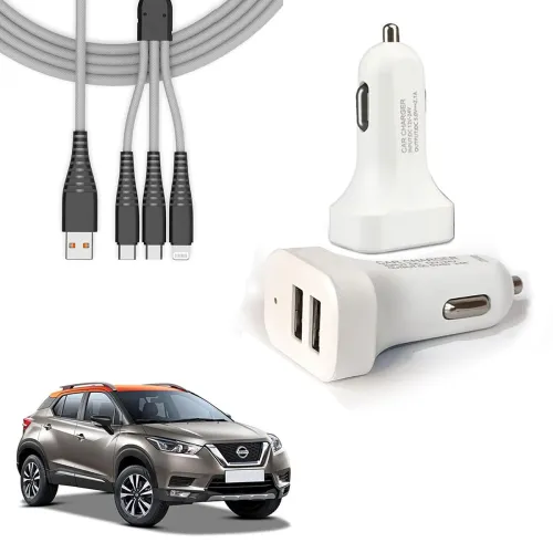 Image of Auto Pearl 2 Ports Fast Car Charger