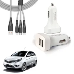 Auto Pearl 2 Ports Fast Car Charger