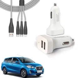Auto Pearl 2 Ports Fast Car Charger 