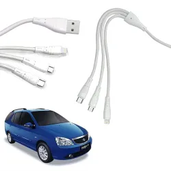 Auto Pearl 3-in-1 Fast Charging Cable