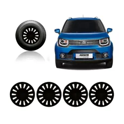 Auto Pearl Car Full Caps 15inches Press Type Fitting Wheel Cover for Ignis