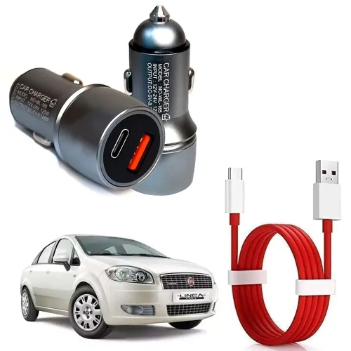 Image of Auto Pearl Compact Metal Mini Dual Port Ultra Fast Car Charger