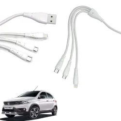 Auto Pearl 3-in-1 Super Charge Cable Micro/Type-C/iPhone