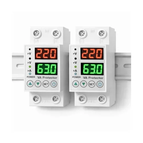 Image of KIKVI Auto Voltage Protector 63A, Adjustable, LED Display, 2 Pack