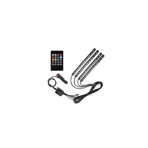 Image of AutoBizarre 12 LED Multicolor Music Controlled Sound for Car
