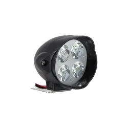 AutoKraftZ Cone 9 LED White Driving Light Auxiliary Fog Light Waterproof Spotlight for Tata Nexon