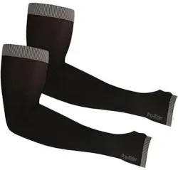 AUTOSITE Cotton Arm Sleeve For Men & Women (Free, Black)