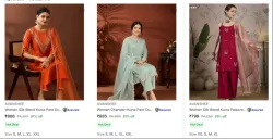 Avanshee Womens Ethnic Sets Minimum 80% Off