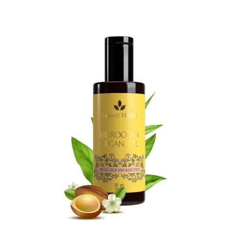 Image of Avimee Herbal Pure Moroccan Argan Oil, 50ml