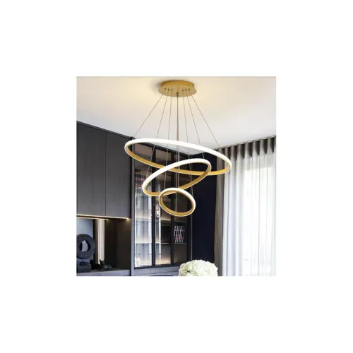 Image of Avior 3 Ring Chandelier Light