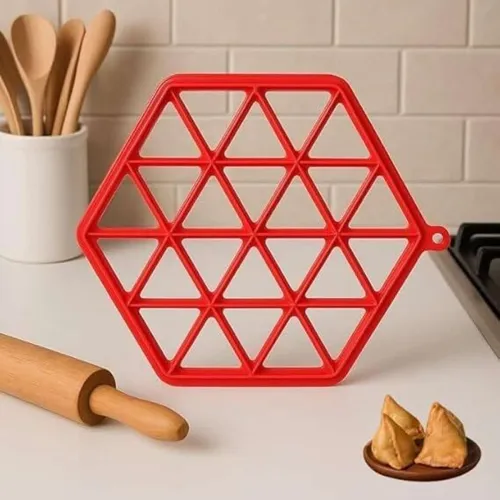 Image of avocet Dumpling Press (Plastic RED)