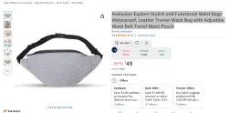 Avolusion Explore Stylish and Functional Waist Bags