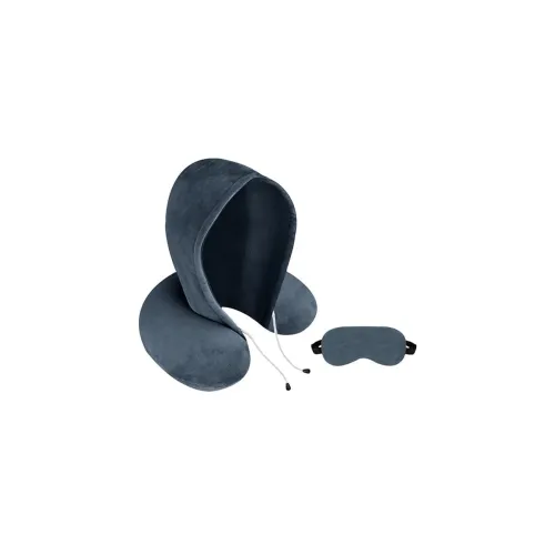 Image of Avolusion Neck Pillow with Hood Car Cushion Pillows 