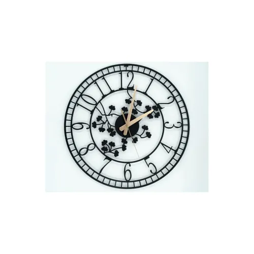 Image of AVVIC MART Luxury Peacock Wall Clock