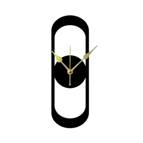 Image of AVVIC MART Metal Analog Wall Clock 24CM