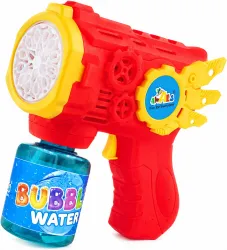 AWALS 12 Holes Unlimited Bubble Machine RECHARGEABLE Toy Gun 