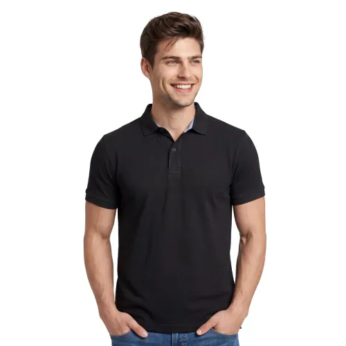 Image of AWG ALL WEATHER GEAR 100% Cotton Polo T Shirt for Men | Soft & Breathable Fabric | Regular Fit | 