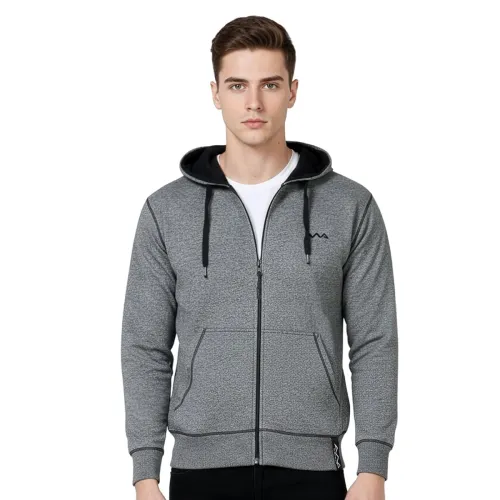 Image of AWG ALL WEATHER GEAR Hoodies for Men | Men’s Solid Hooded Sweatshirt | Winter Wear | Pullover | Jackets for Men Stylish 