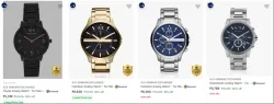 A/X ARMANI EXCHANGE Mens Watch up to 65% Discount