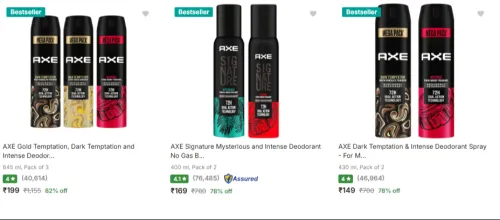 Image of Axe at minimum 70% Discount