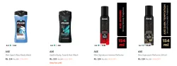 Axe Beauty & Personal Products upto 70% Discount
