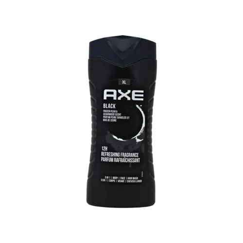 Image of AXE Black 3 In 1 Body, Face & Hair Wash for Men, Long-Lasting Refreshing Frozen Pear Dermatologically Tested, 400ml