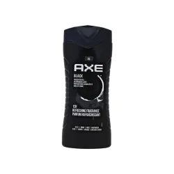 Axe Black 3 In 1 Body, Face & Hair Wash for Men, Long-Lasting Refreshing Frozen Pear & Cedarwood Fragrance for Up To 12hrs, Natural Origin Ingredients, Removes Odor & Bacteria, No Parabens, Dermatologically Tested, 400ml