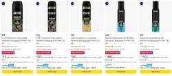 Axe Bodyspray Starting @ ₹75