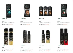 Axe Body Wash And Shower Gel upto 70% Discount